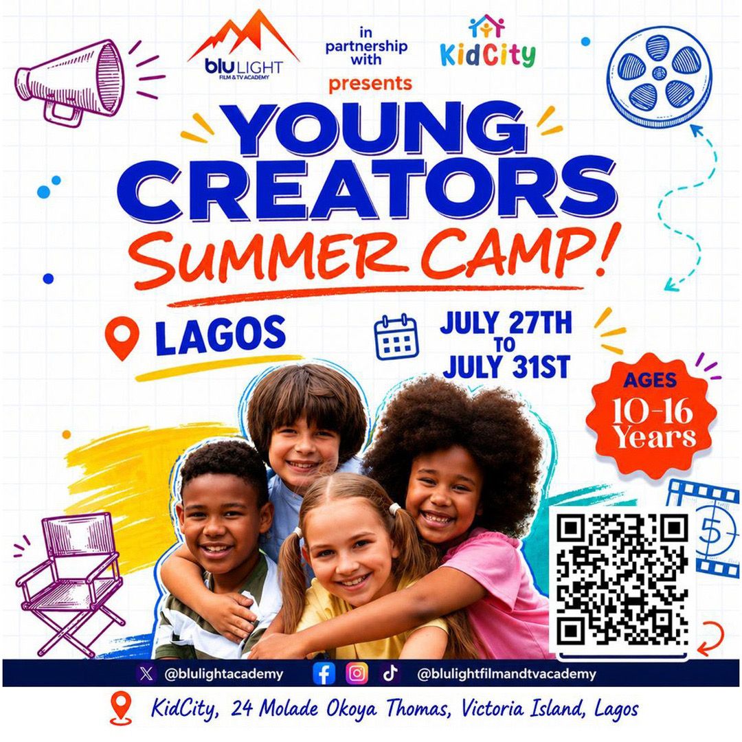 Lights, Camera, Create! Blu Light Film & TV Academy Unveils Young Creators Summer Camp | July 27th 31st