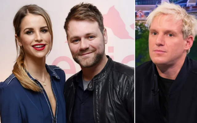 Vogue Williams 'upset' after Jamie Laing brings up ex Brian McFadden on podcast — News story on dripviewz