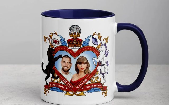 From 'Royal Wedding' Mugs to 'Paper Rings,' Taylor & Travis Wedding Merch Has Already Hit the Internet — News story on dripviewz