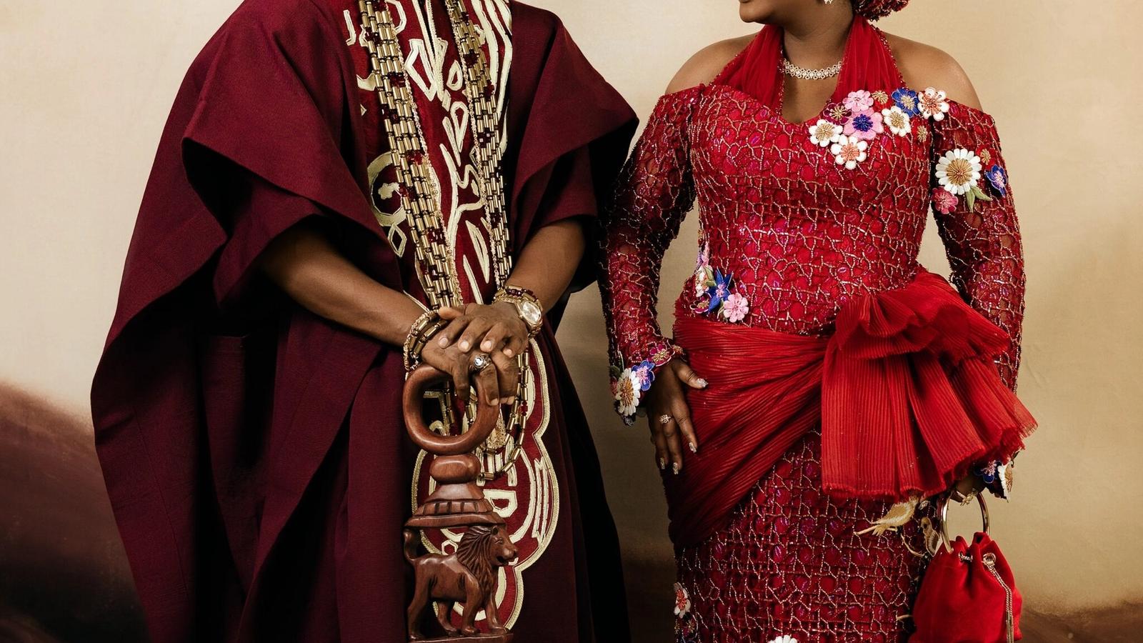 Mo Bimpe & Lateef Adedimeji Stepped Out in Stunning Burgundy Looks for Their Triplets' Thanksgiving — Movies news on dripviewz
