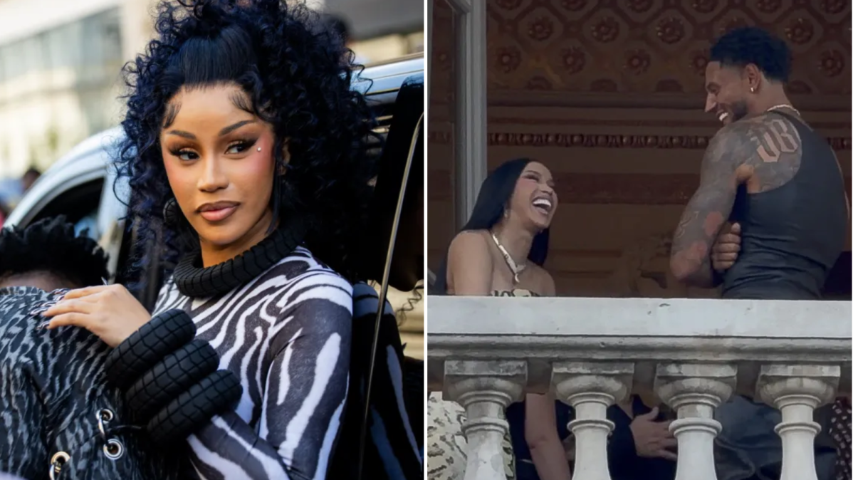 Cardi B looks smitten with 'football's hottest goalkeeper' at Paris Fashion Week — Music news on dripviewz