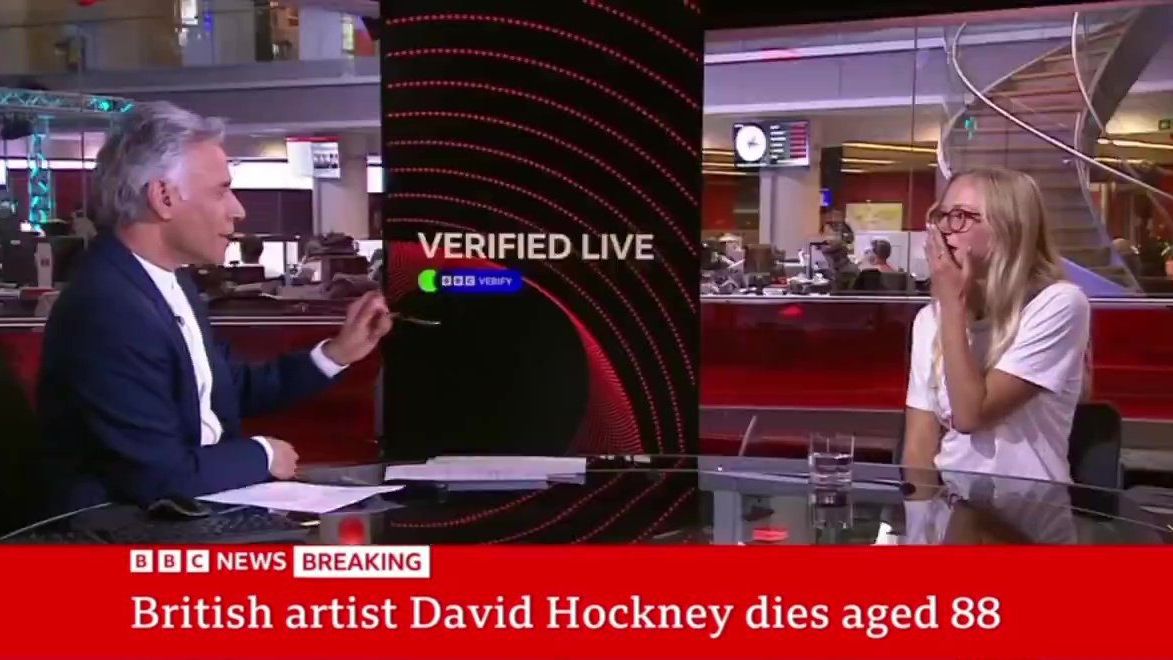 BBC presenter forced to apologise after guest drops f-bomb during David Hockney tribute — News news on dripviewz