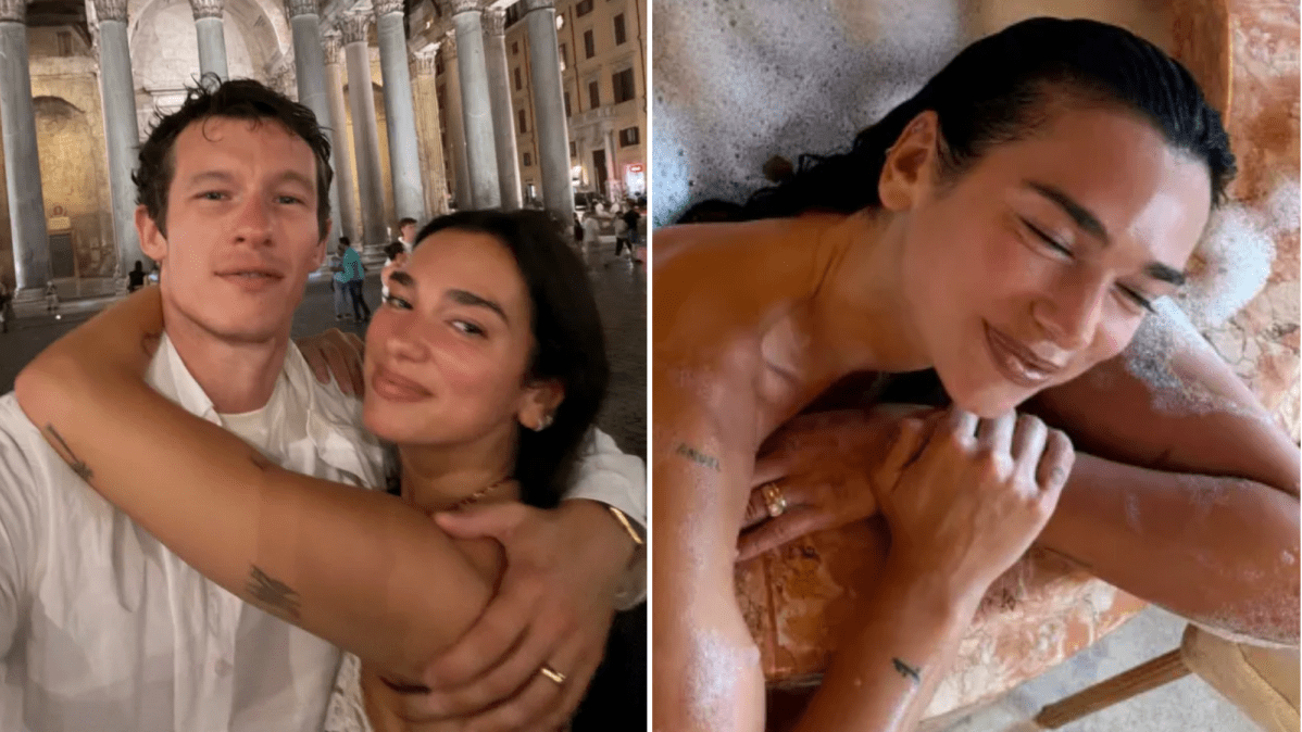 Dua Lipa makes us third wheel her steamy honeymoon with revealing bath photo — News news on dripviewz