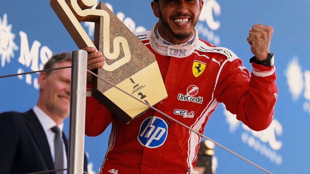 Lewis Hamilton Finally Does It! Ferrari Star Claims First Victory in Red at the Spanish Grand Prix — Sports news on dripviewz