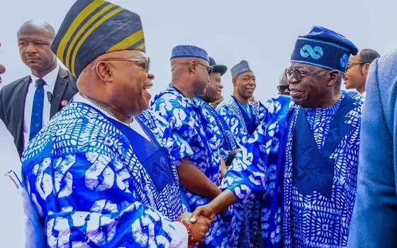 2027: Gov Adeleke reaffirms support for Tinubu's re-election