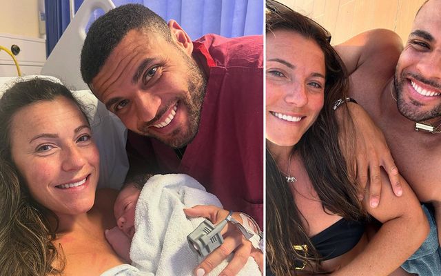 Gladiators star Steel welcomes baby 14 months after death of premature son
