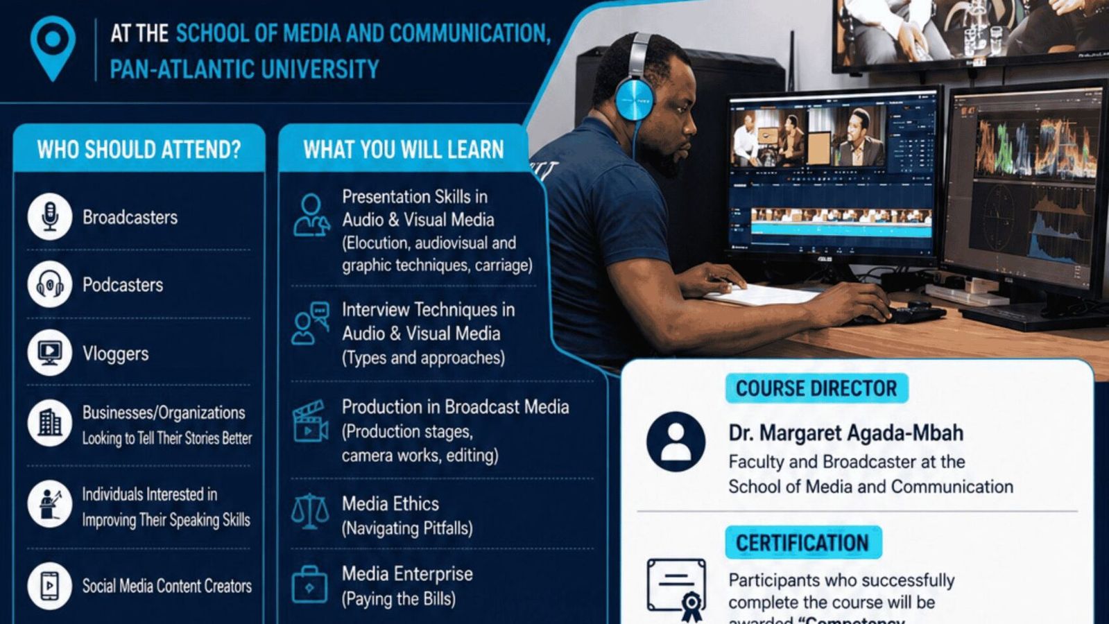 Broadcasting Competency Workshop: Professionalise Your Content, Improve Your Delivery, and Build Your Brand — News news on dripviewz