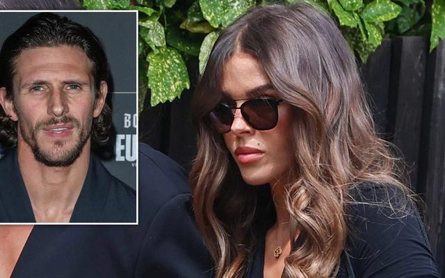 Chloe Lewis leads mourners at Jake Hall's funeral after Towie star's death aged 35