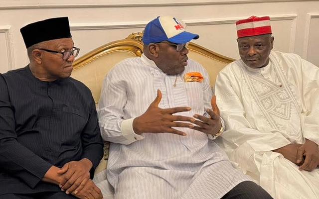 Dickson, Kwankwaso meet as NDC alleges INEC denied portal access