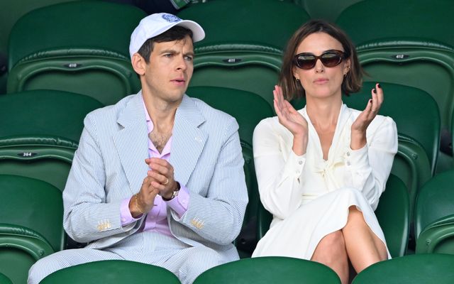 Keira Knightley confirms marriage status with husband James Righton at Wimbledon