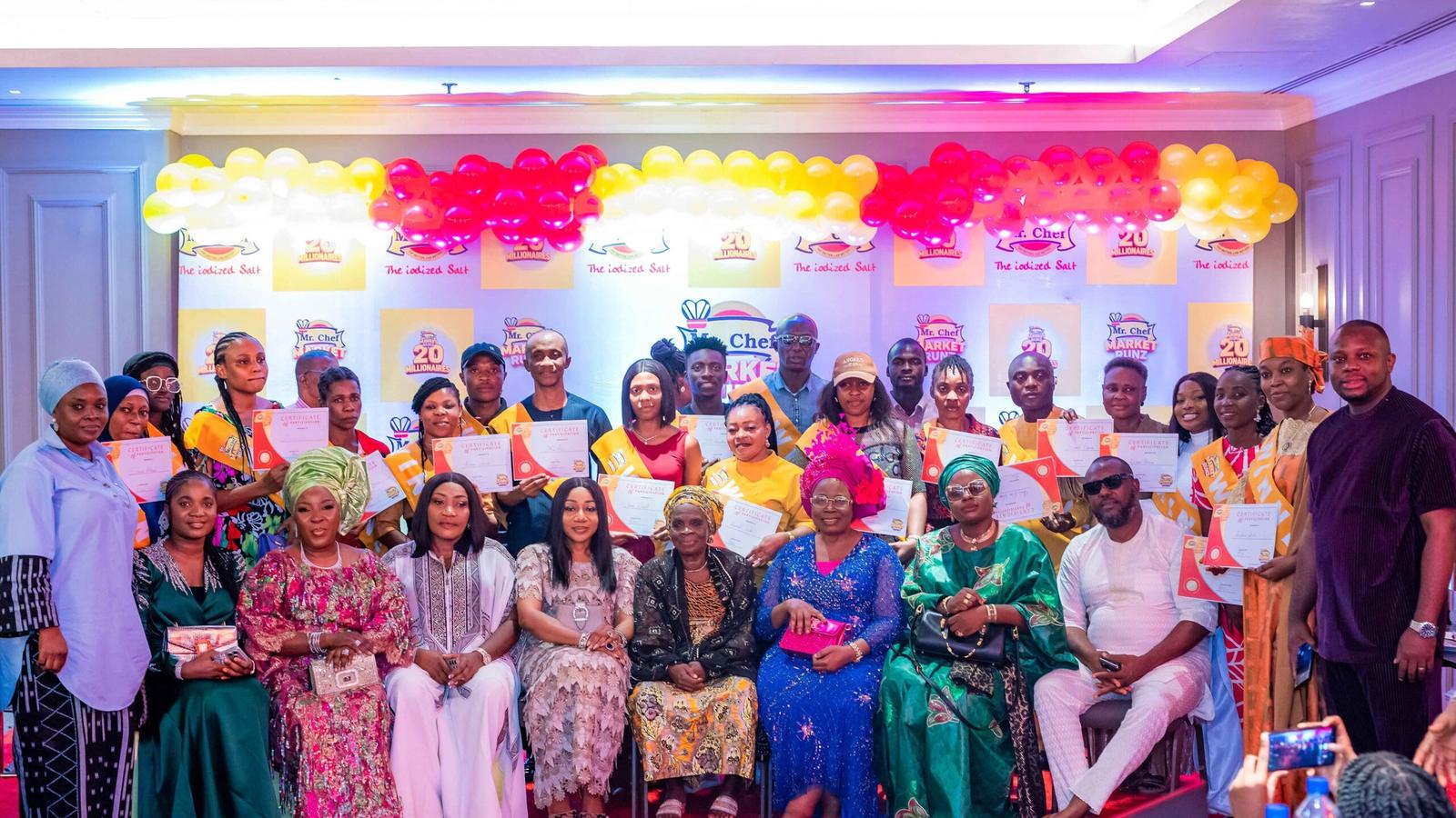 Royal Salt Ltd Rewards Over 520 Nigerians In The Mr. Chef Market Runz Campaign, Crowns 20 Millionaires At Grand Finale — News news on dripviewz