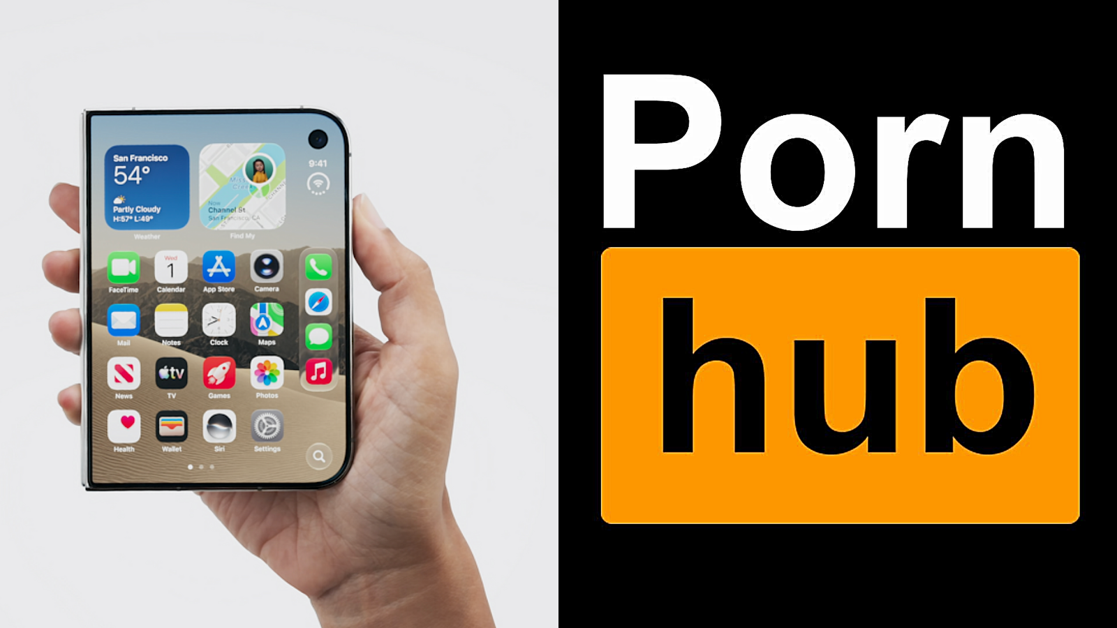 Pornhub viewers left in droves to see Apples foldable iPhone — News news on dripviewz
