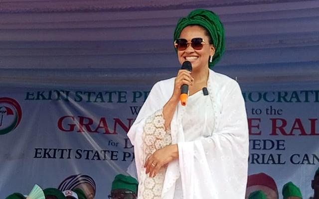 Senator Natasha rallies support for Oluyede, describes PDP candidate as best choice for Ekiti — Politics story on dripviewz