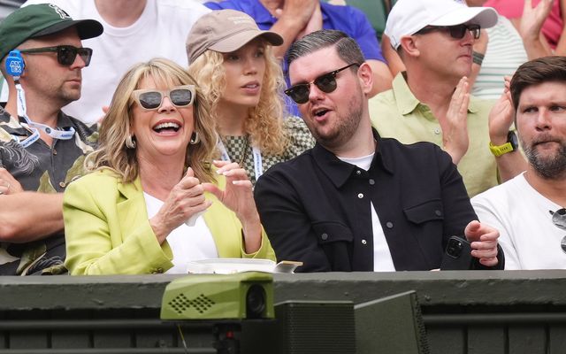 Ruth Langsford reunites with ex Eamonn Holmes' son at Wimbledon