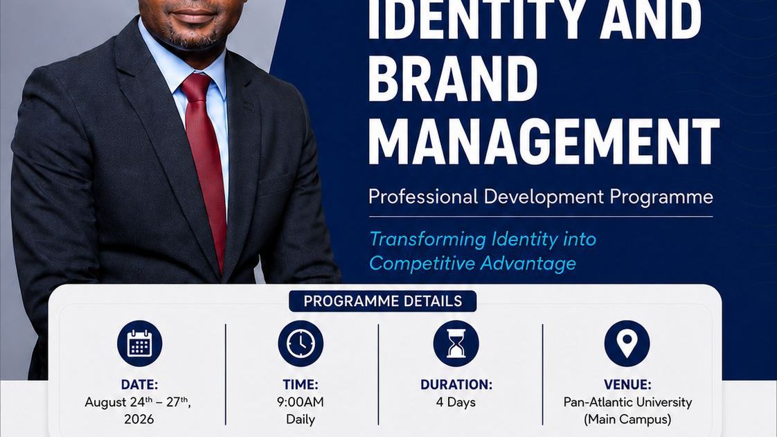 Pan Atlantic University: Corporate Identity and Brand Management (CIBM) Programme — News news on dripviewz