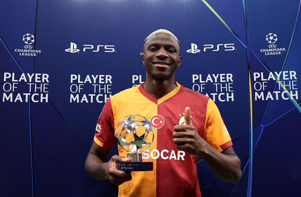 What is the update on Victor Osimhen at Galatasaray?