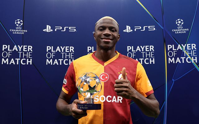 What is the update on Victor Osimhen at Galatasaray?