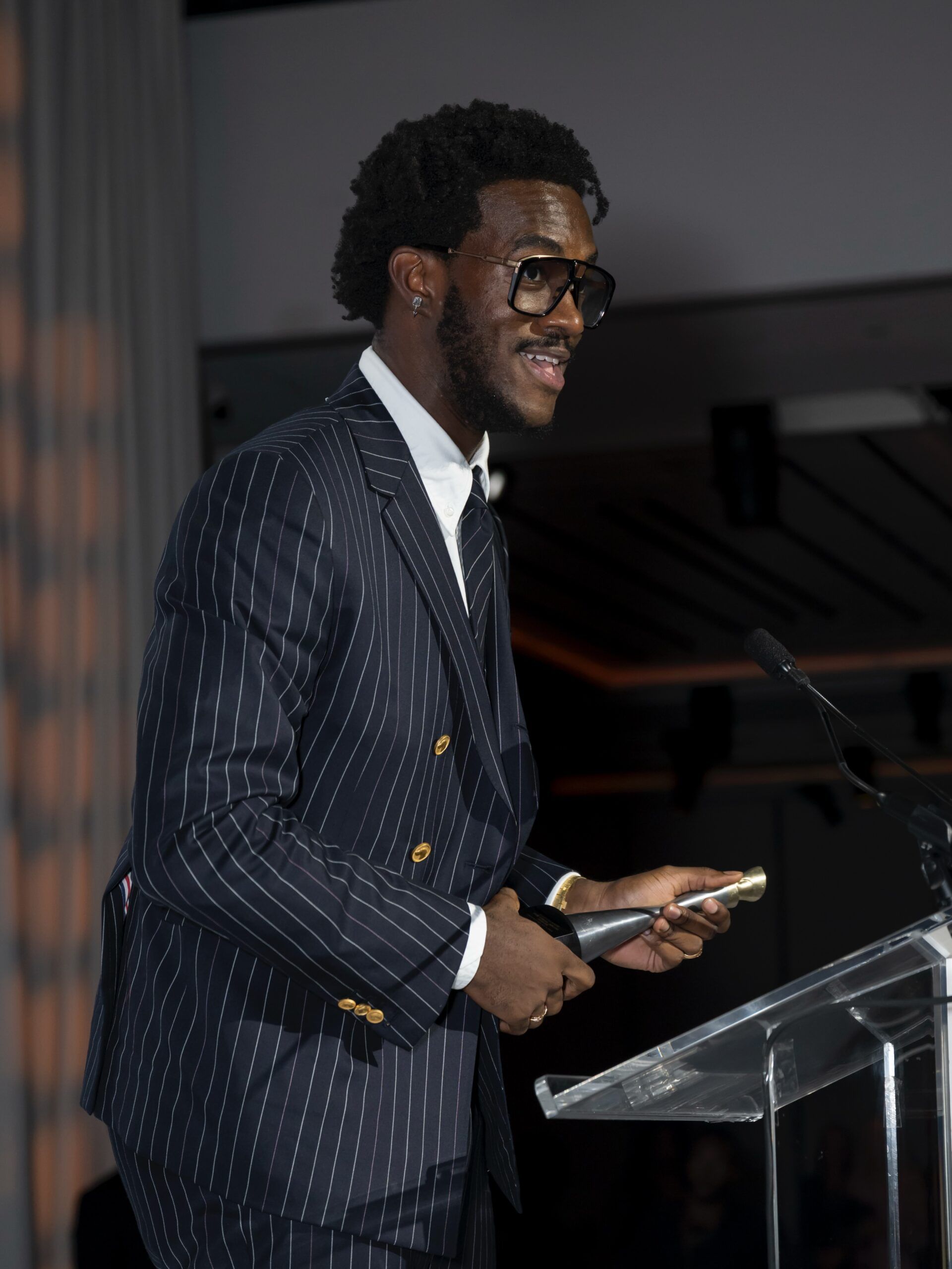 "With an iPhone and a Corner of My Room": Wisdom Kaye Receives Virgil Abloh Award at Harlem's Fashion Row