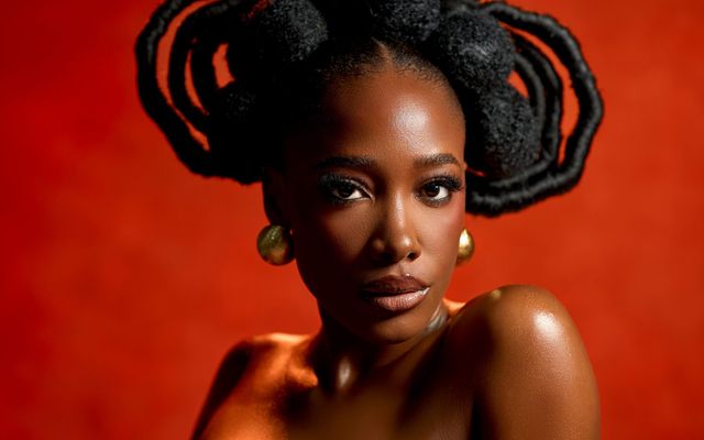Gbubemi Ejeye's Sculptural Natural Hairstyle Is a Celebration of African Hair Artistry