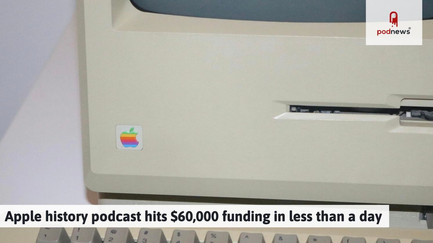 Apple history podcast hits $60,000 funding in less than a day — Podcasts news on dripviewz