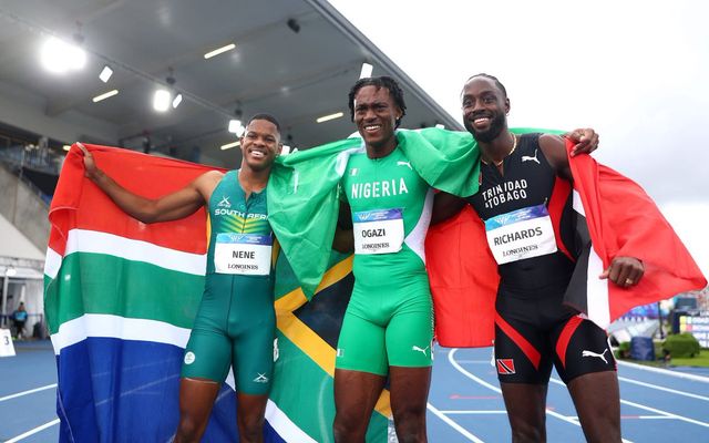 Samuel Ogazi Wins Historic First-Ever Commonwealth Games Men's 400m Gold for Nigeria