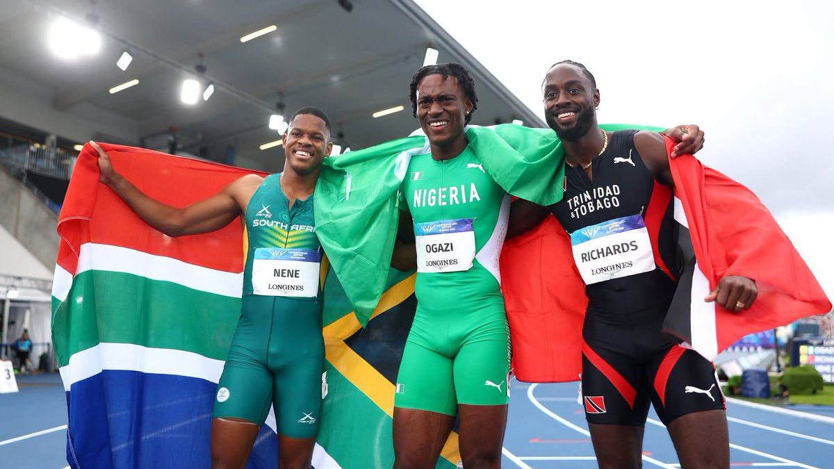 Samuel Ogazi Wins Historic First-Ever Commonwealth Games Men's 400m Gold for Nigeria — News news on dripviewz