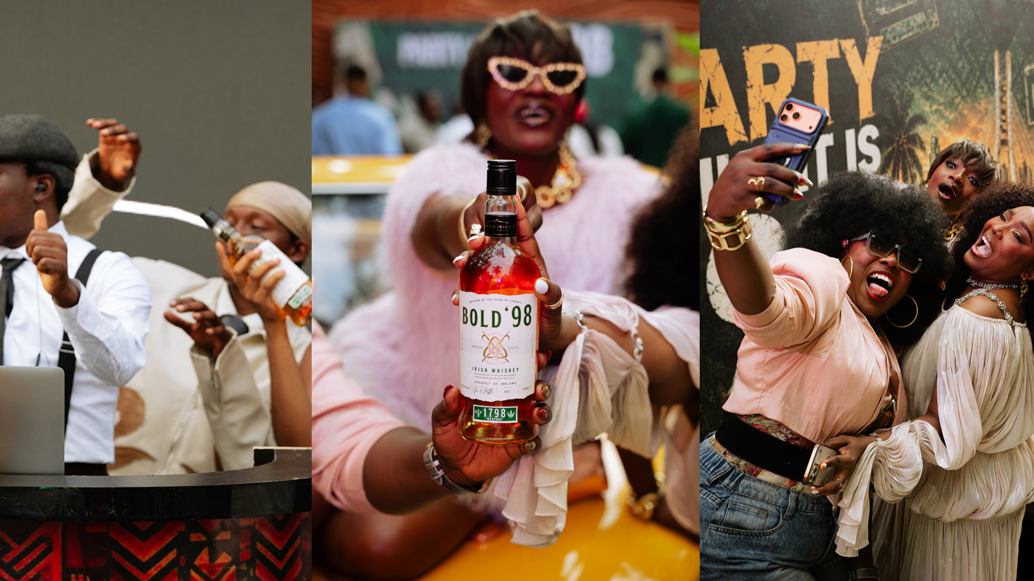 BOLD '98 Irish Whiskey Launches in Nigeria With "Party Like It's '98" Lagos Experience — News news on dripviewz