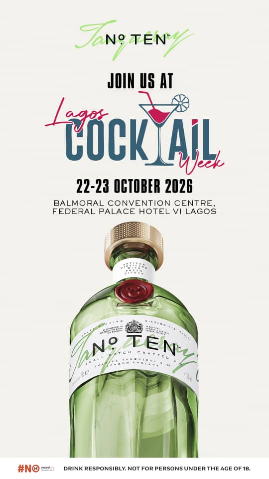 Tanqueray Lagos Cocktail Week: Tanqueray Brings Citrus Creativity To The Lagos Cocktail Week