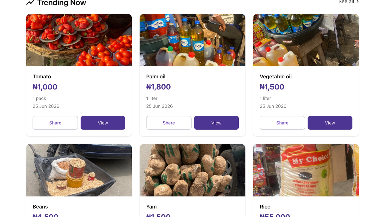 Bango thinks food prices shouldn't depend on which trader you ask — News news on dripviewz