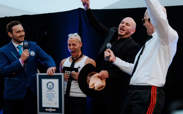 Pitbull fans set Guinness World Record at BST Hyde Park concert
