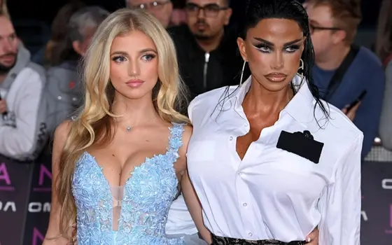Katie Price denies she 'hijacked' Princess Andre's NTAs red carpet moment