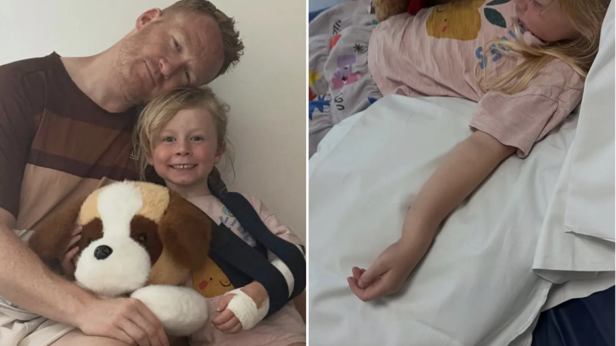 Strictly star shares gruesome picture of daughter's arm broken out of place — News news on dripviewz