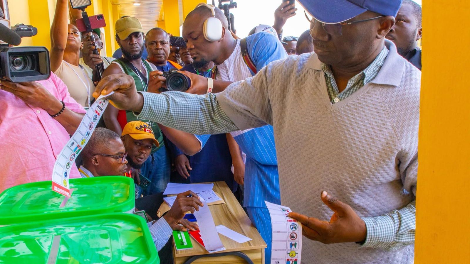 'Our people interested in choosing leaders', Okpebholo commends voters' turnout in Edo LG election — News news on dripviewz