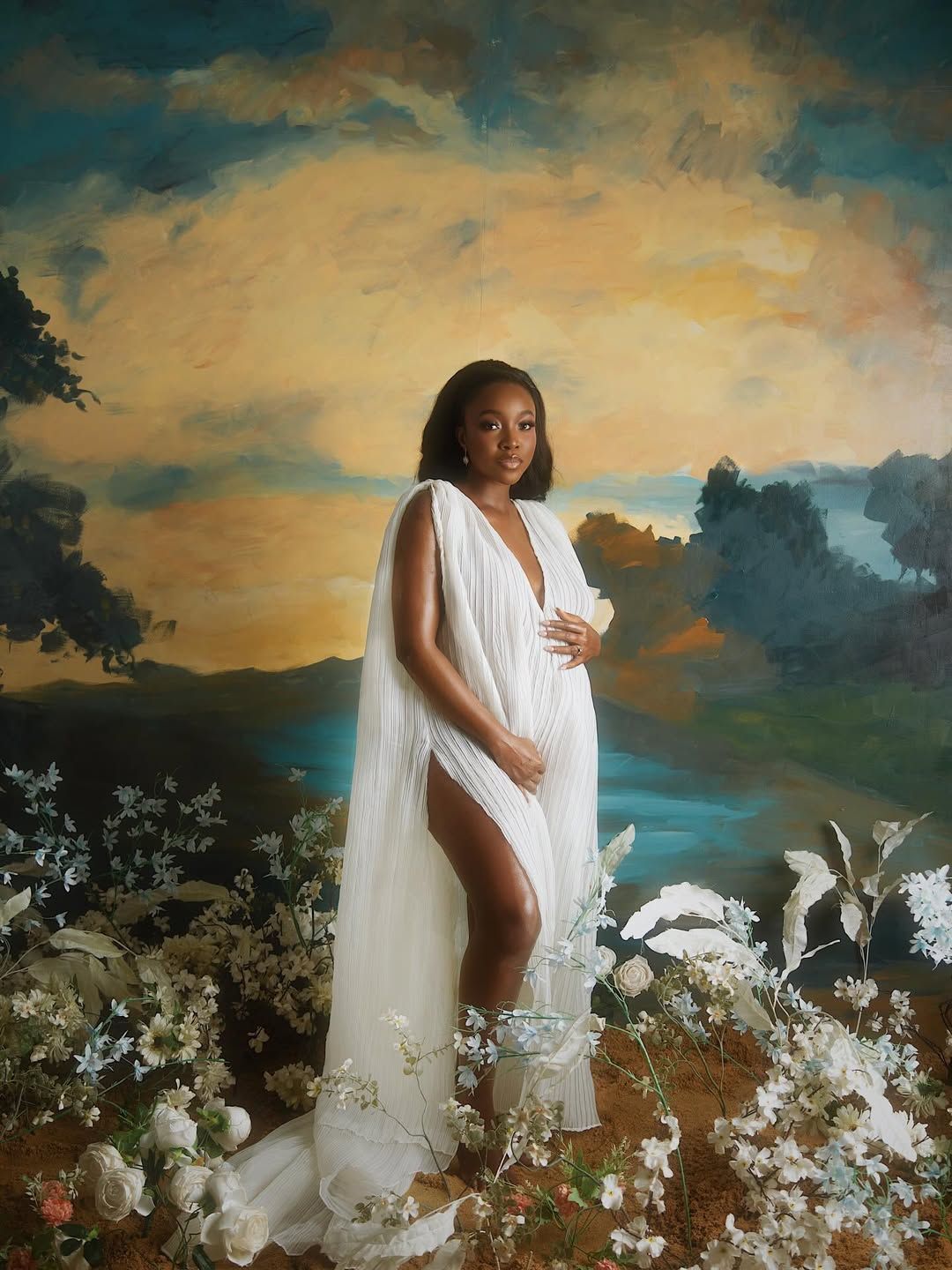 A New Born and Birthday! Ini Dima-Okojie Welcomes Her Baby Boy