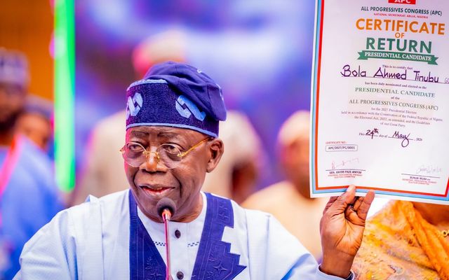 Elderly citizens back Tinubu, promise to deliver 24m votes in 2027