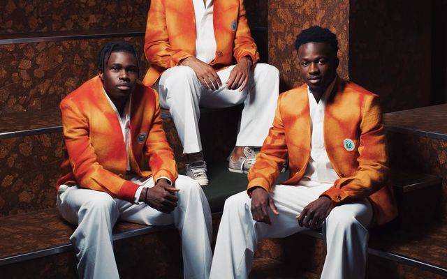Côte d'Ivoire Arrives in Orange Tie-Dye Jackets With Elephant Motifs for World Cup 2026 — Sports story on dripviewz