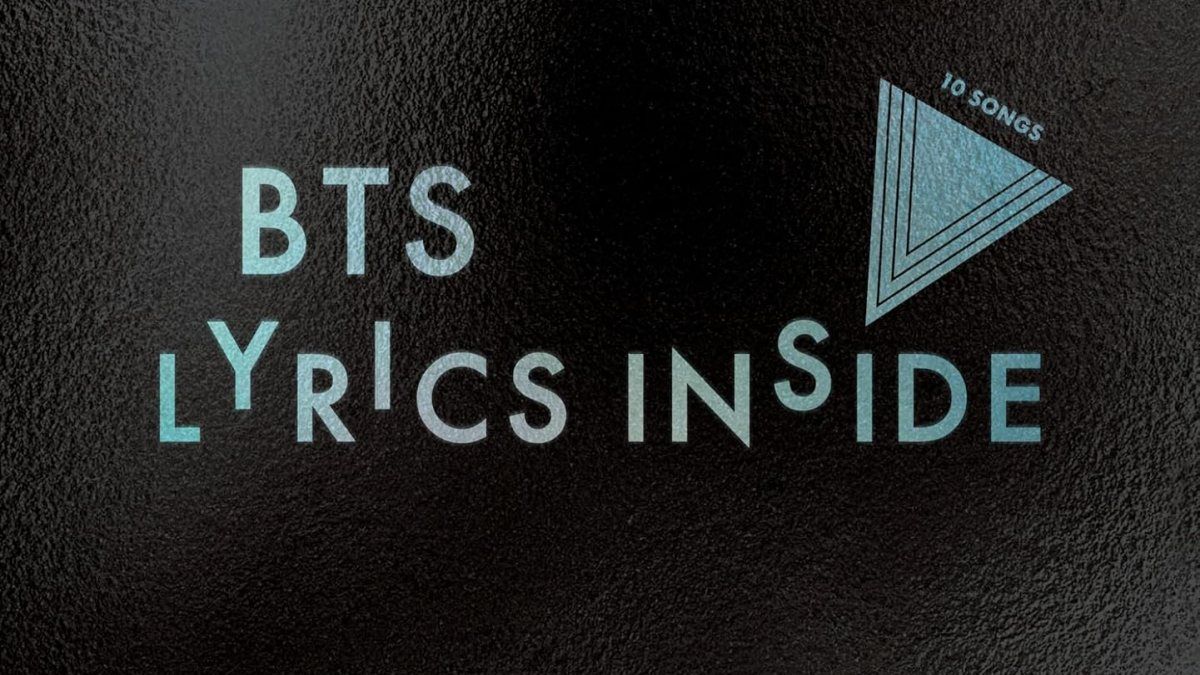 'BTS Lyrics Inside': The K-Pop Supergroup Breaks Down Its Own Songs in a New Book — Music news on dripviewz