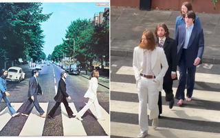 Beatles biopics stars seen faithfully recreating iconic moment we've all been waiting for — News story on dripviewz