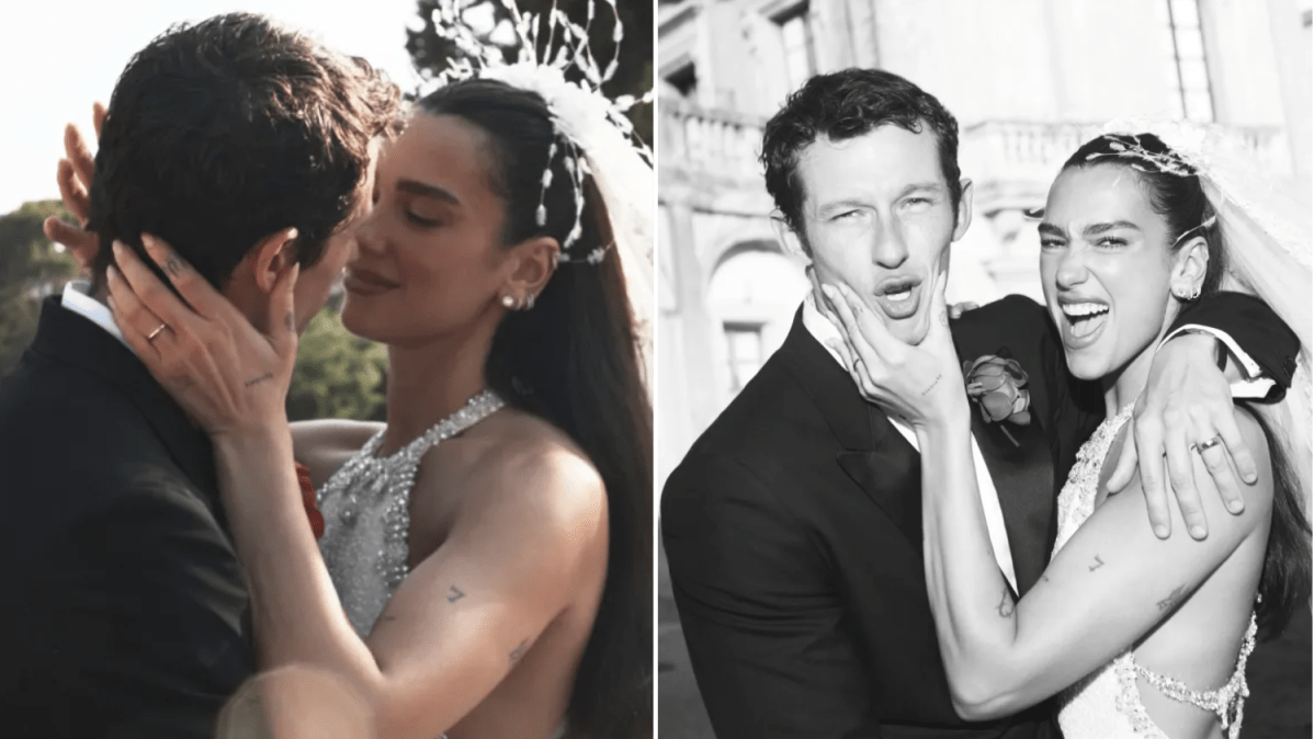 Dua Lipa shares first pictures from £1,500,000 wedding to Callum Turner — News news on dripviewz