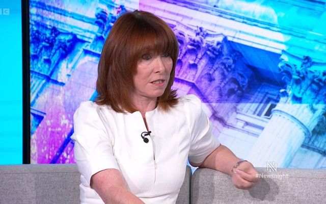 Kay Burley branded 'disgusting' after defending Andrew in front of abuse survivor — News story on dripviewz