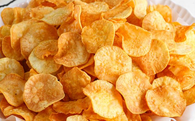 Kikifoodies' Homemade Sweet Potato Chips Recipe Uses Just Three Everyday Ingredients