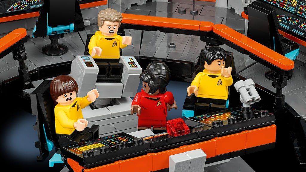 Lego's version of the original Star Trek Enterprise bridge looks authentically 60s — News news on dripviewz