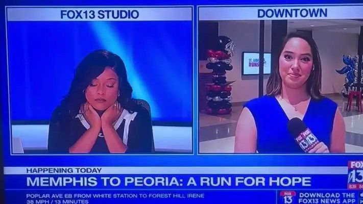 Viewers defend news anchor 'caught sleeping' during live broadcast — News news on dripviewz