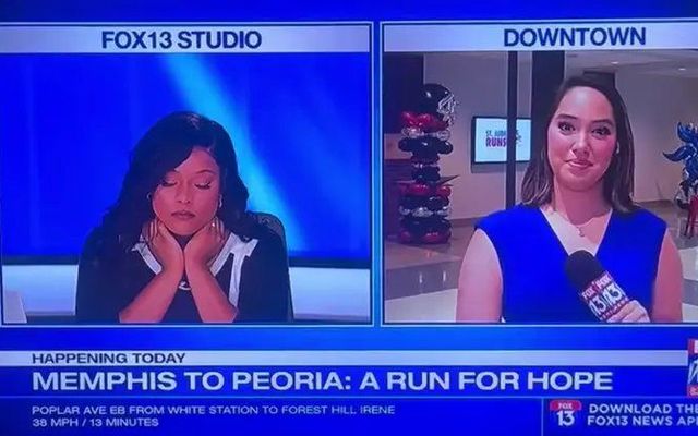 Viewers defend news anchor 'caught sleeping' during live broadcast