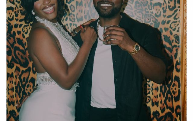 Hilda Baci's Birthday Party Look? A Beaded White Mini With Damilola by Her Side
