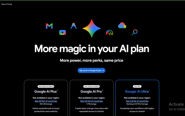 Google's new AI subscription plans explained: Which one should you pay for? — News story on dripviewz