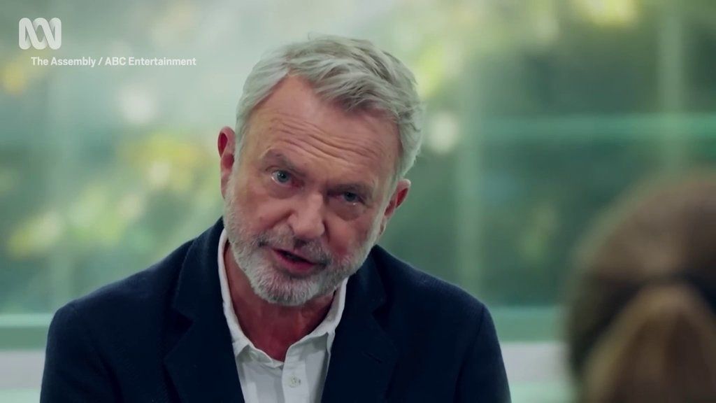 Sam Neill's tearful The Assembly interview is one of TV's most beautiful moments