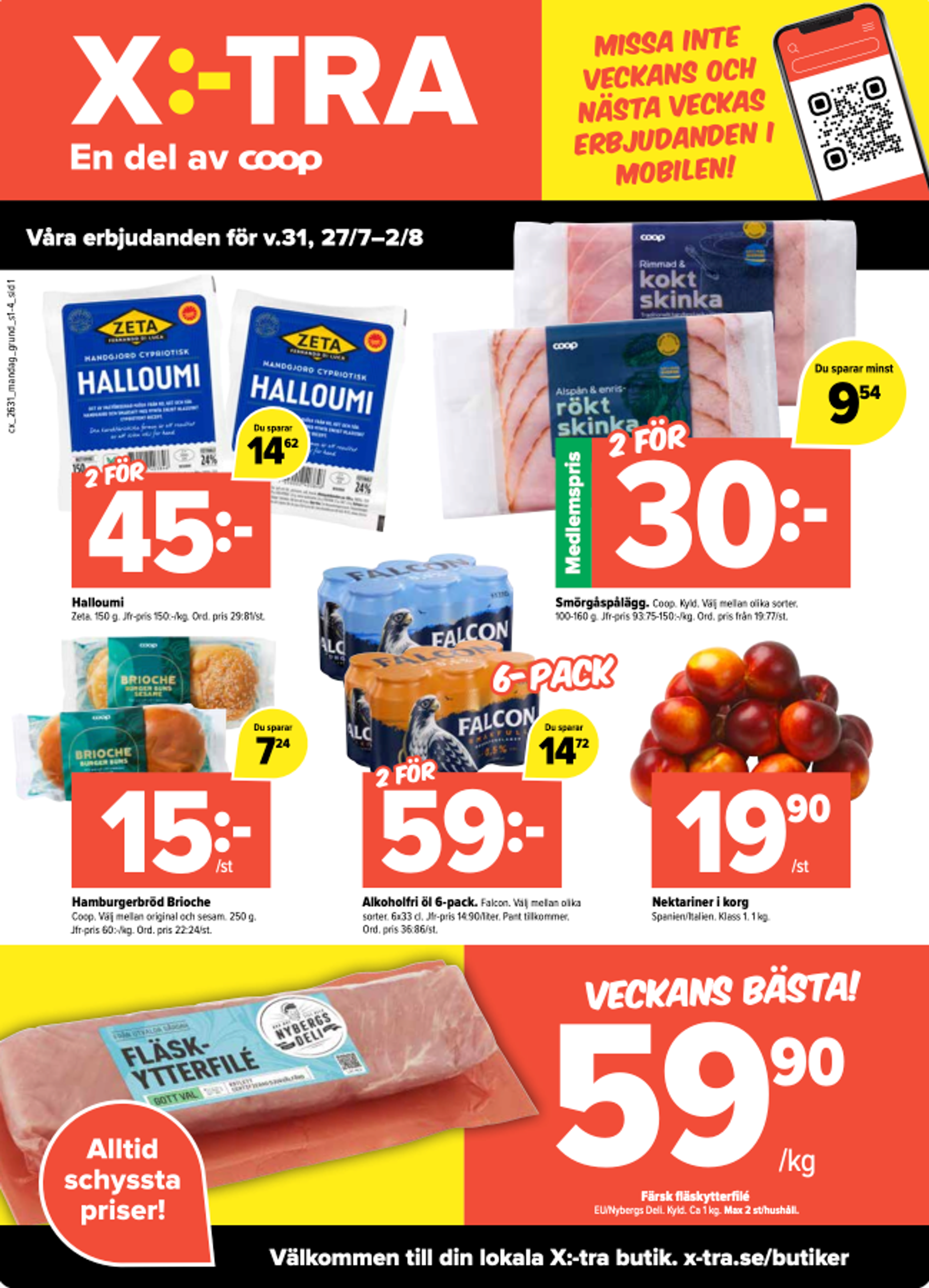 Våra erbjudanden för v.31, 27/7-2/8