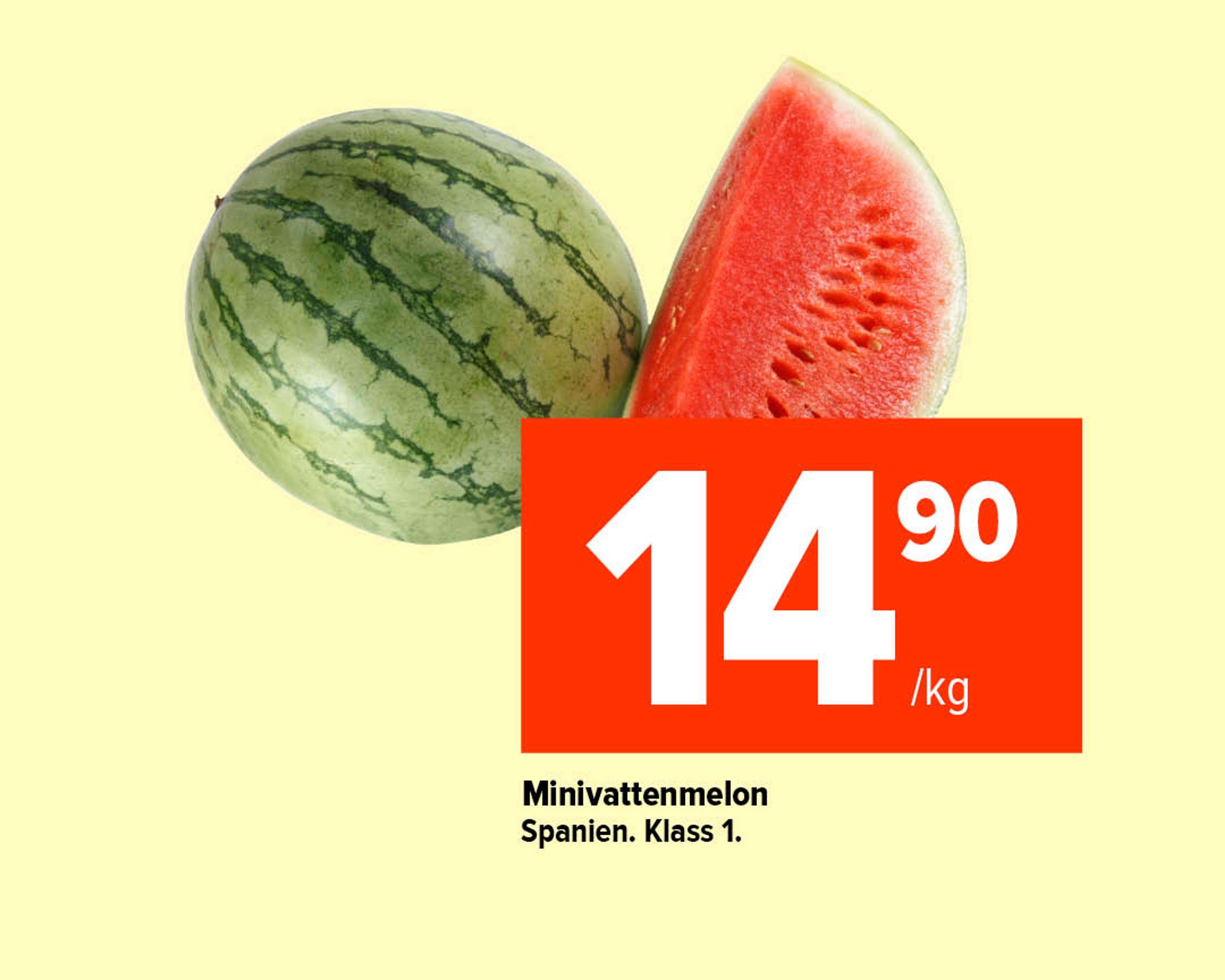 Minivattenmelon