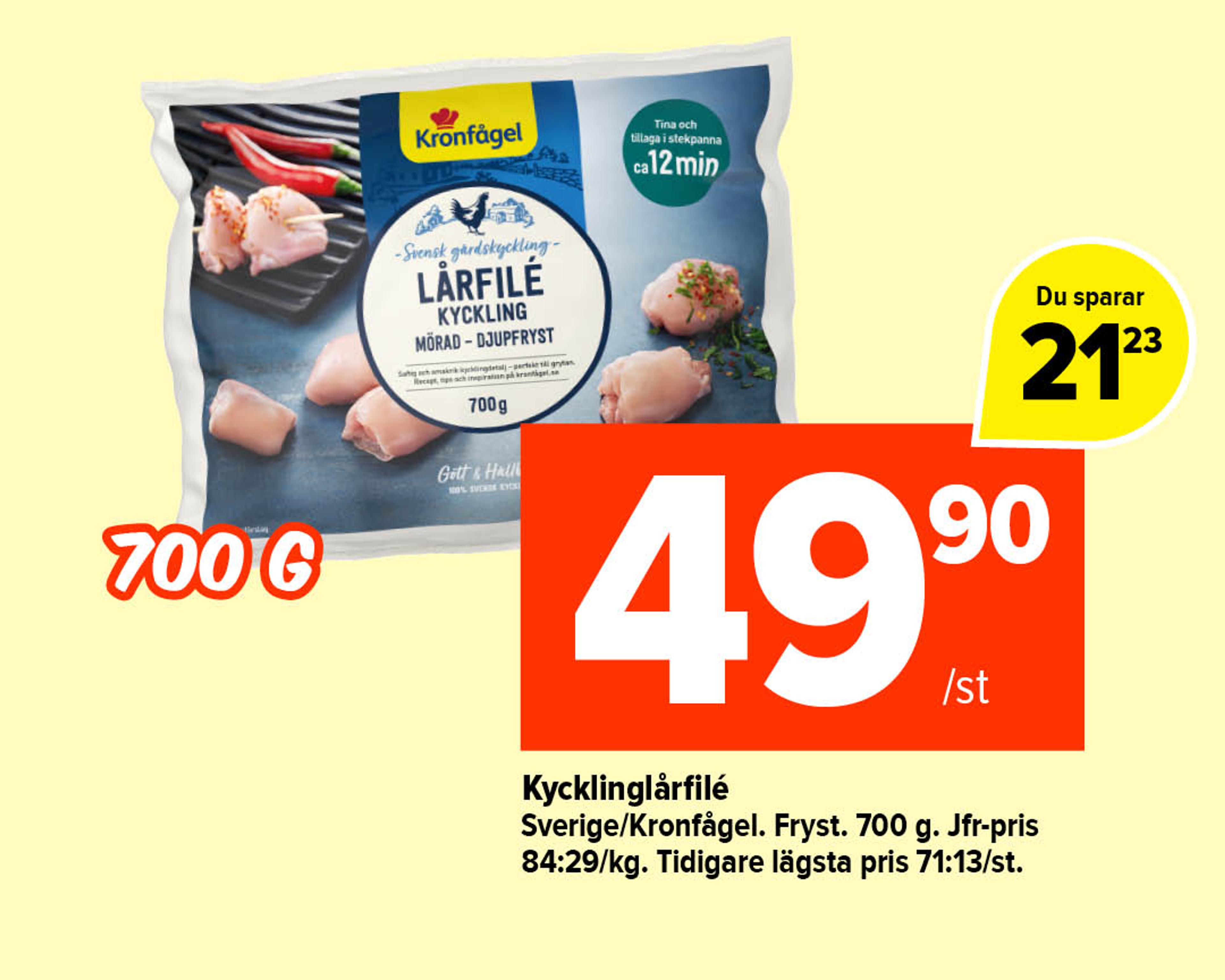 Kycklinglårfilé